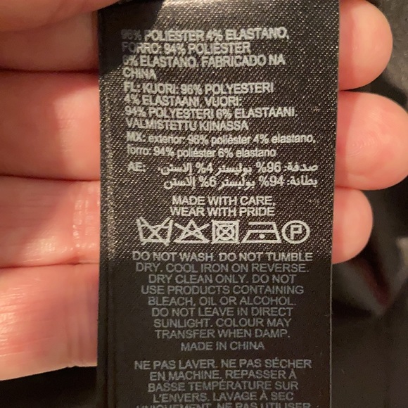 TED BAKER Gilanno Magnificent V neck Bodycon Dress Black Size 3 - Picture 8 of 9